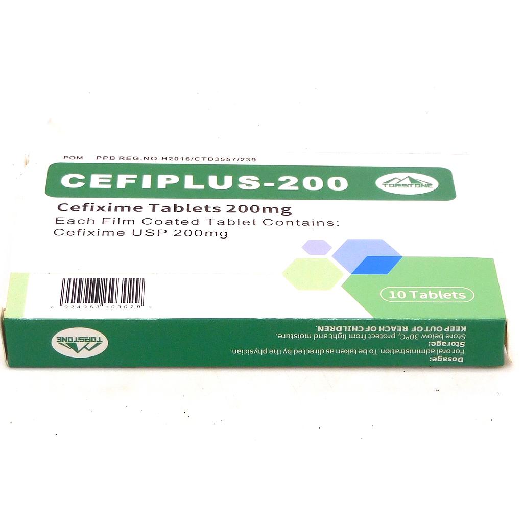 Cefixime 200mg Tablets (Cefiplus-200)