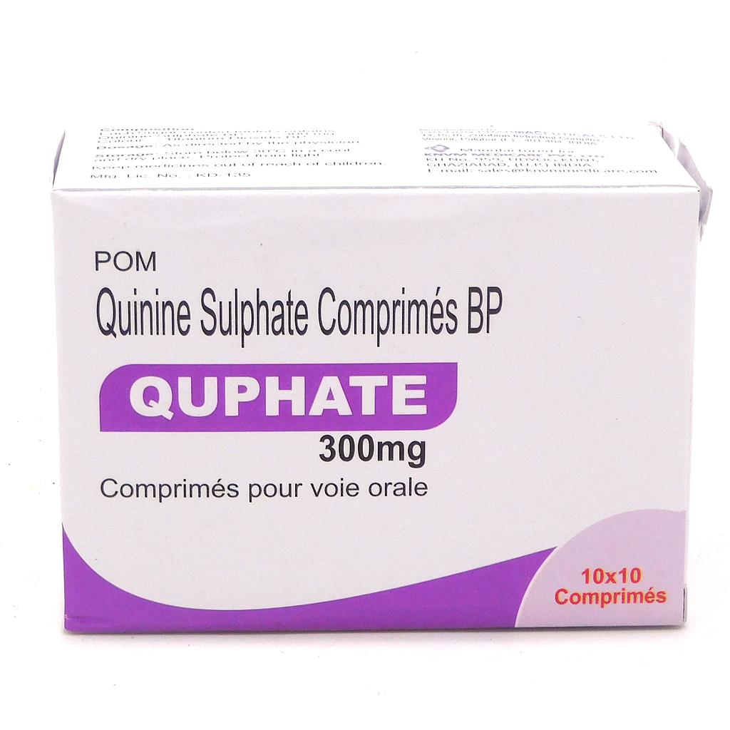 Quinine Sulphate 300mg Tablets (Quphate)