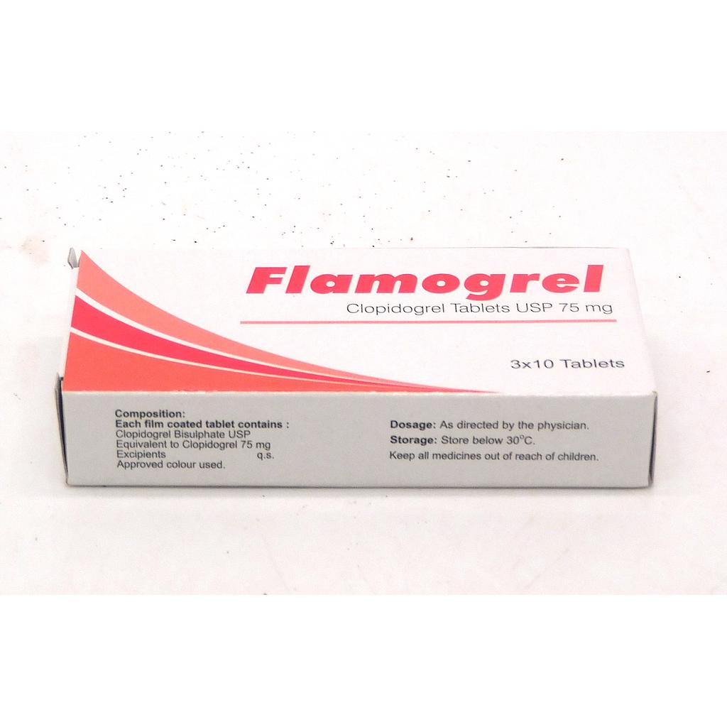 Clopidogrel 75mg Tablets (Flamogrel)