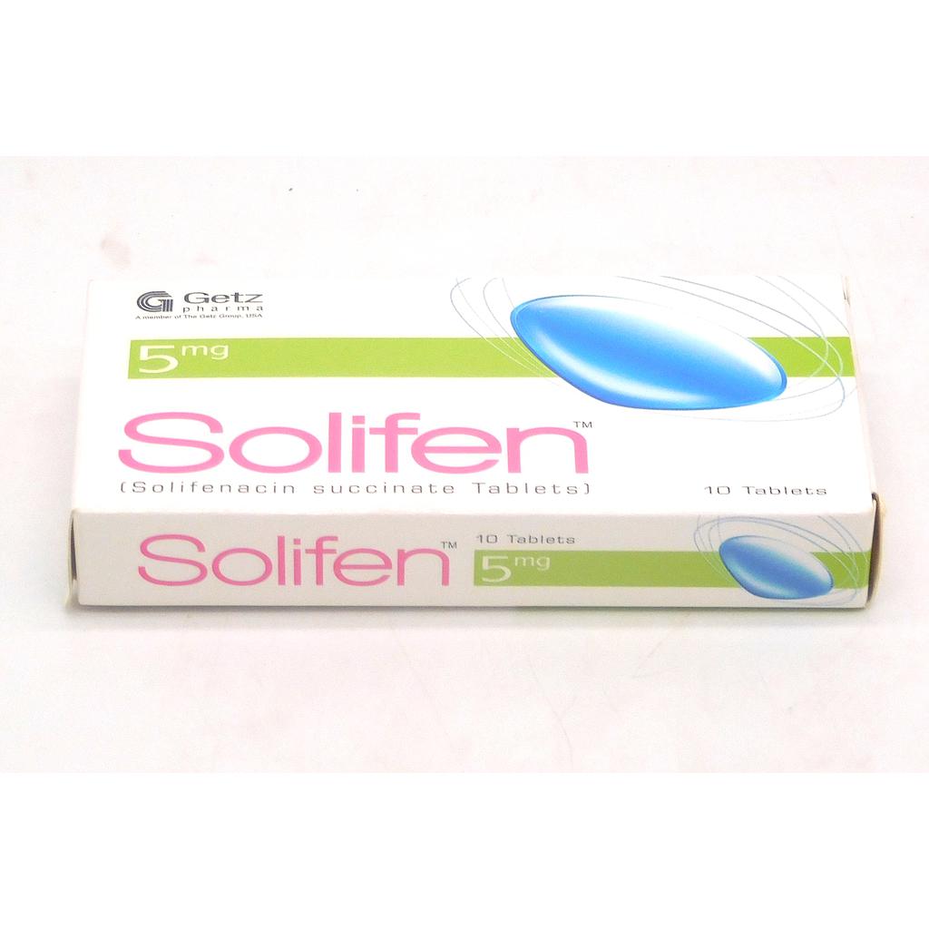 Solifenacin 5mg Tablets (Solifen)