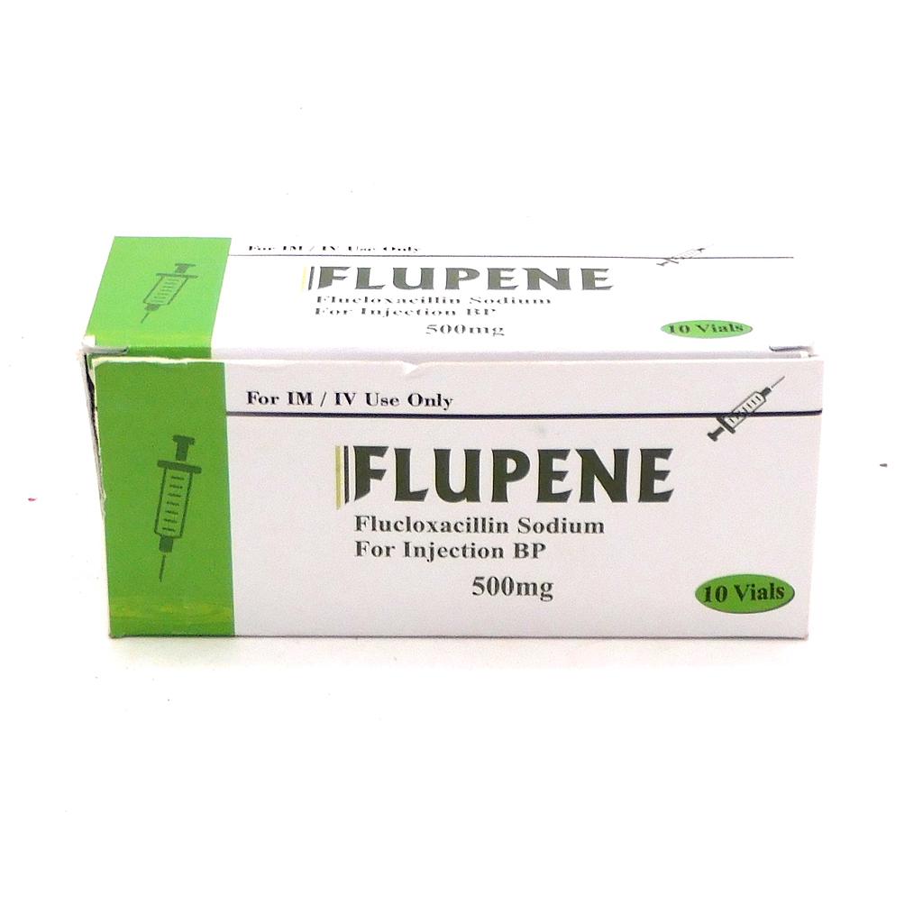 Flucloxacillin 500mg Injection Vial (Flupene)
