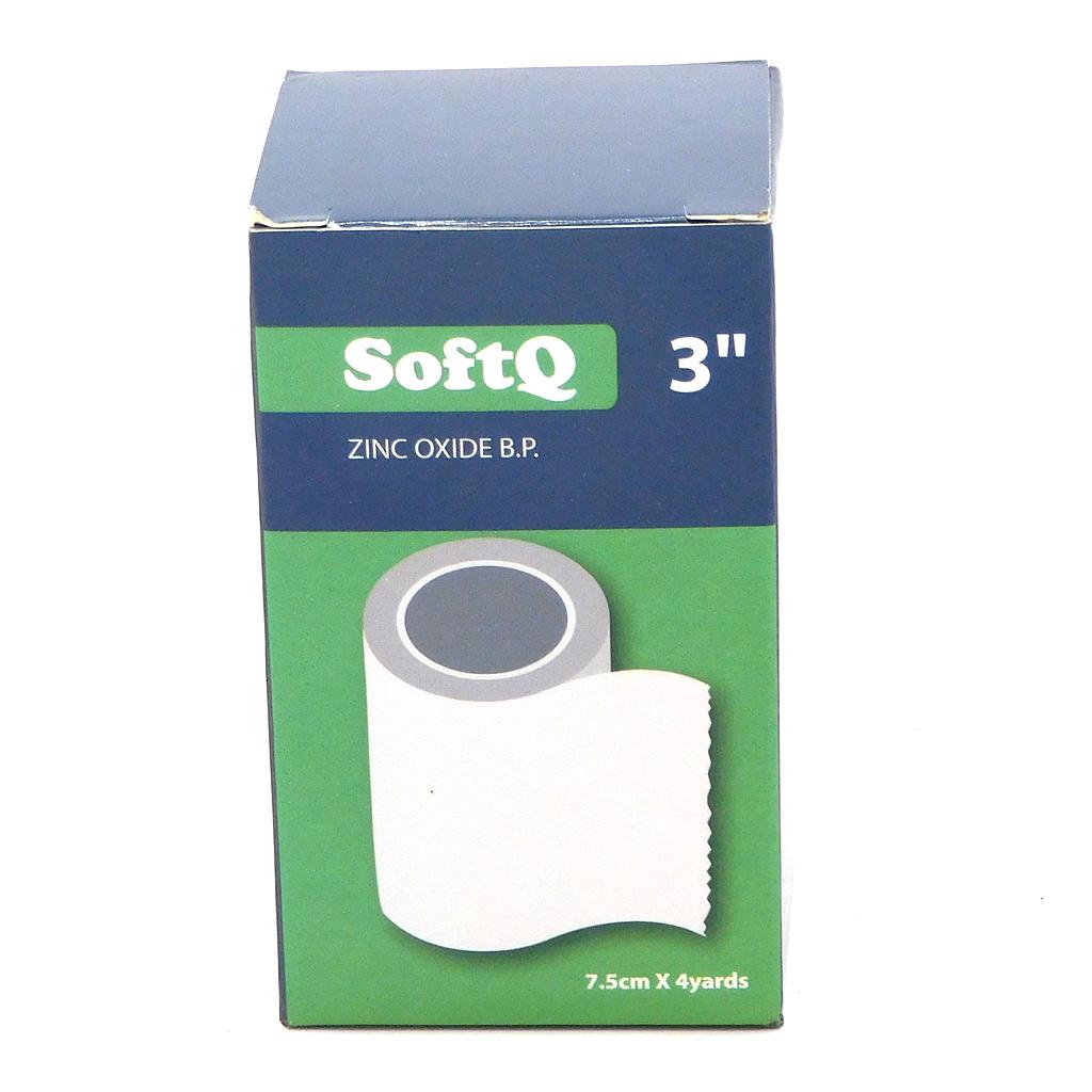Zinc Oxide Plaster 3 inch (Soft Q)