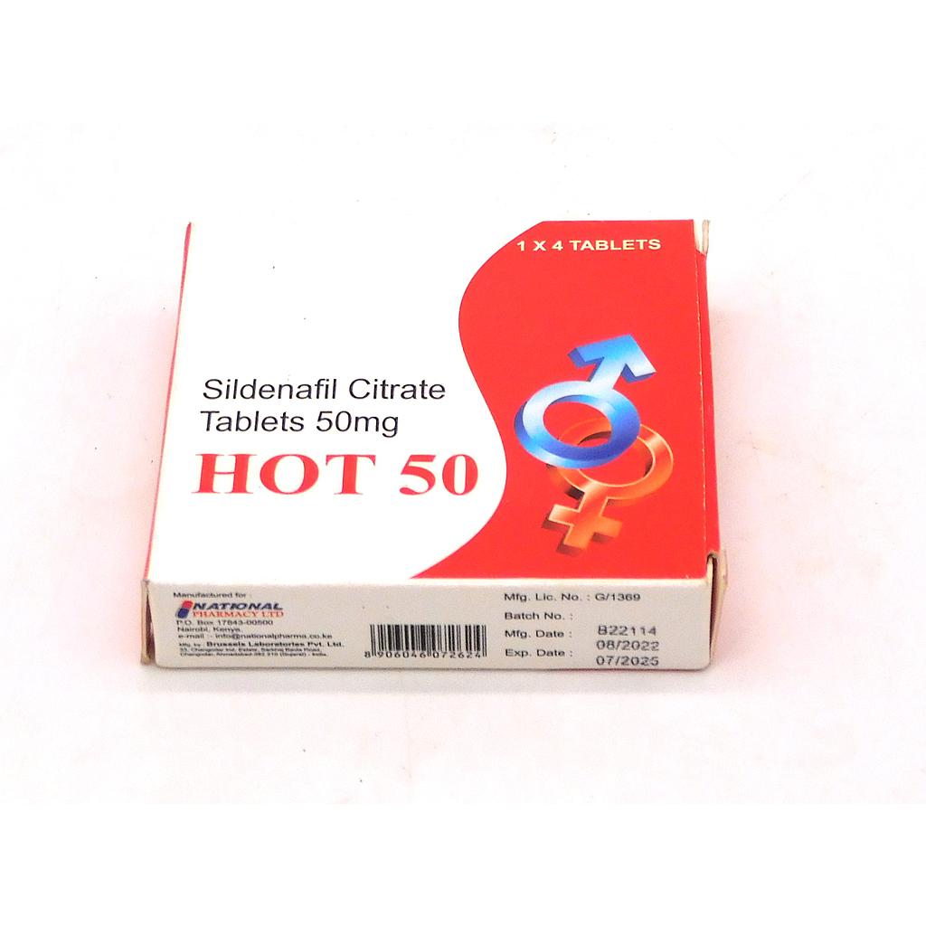 Sildenafil 50mg Tablets (Hot)