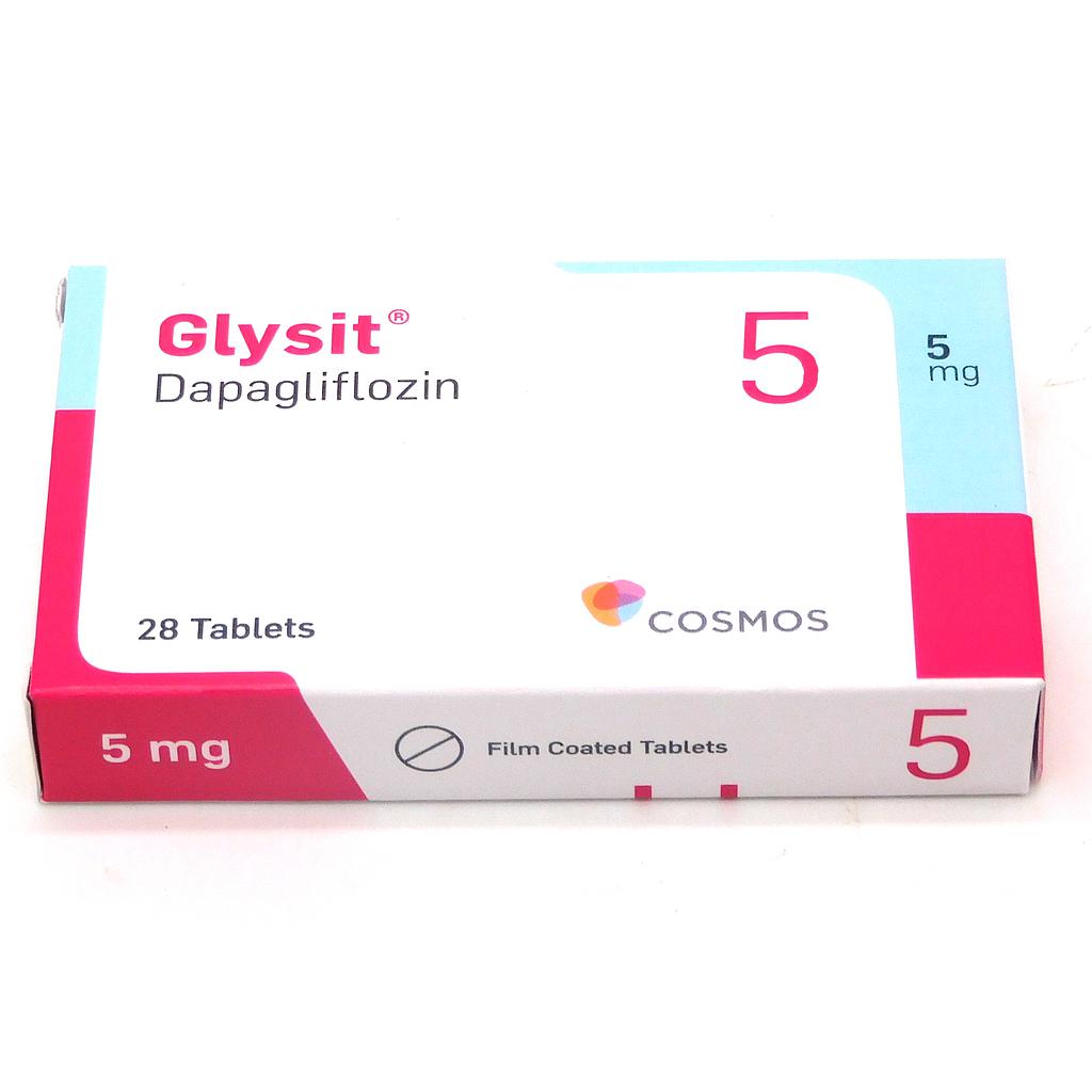 Dapagliflozin 5mg Tablets (Glysit)