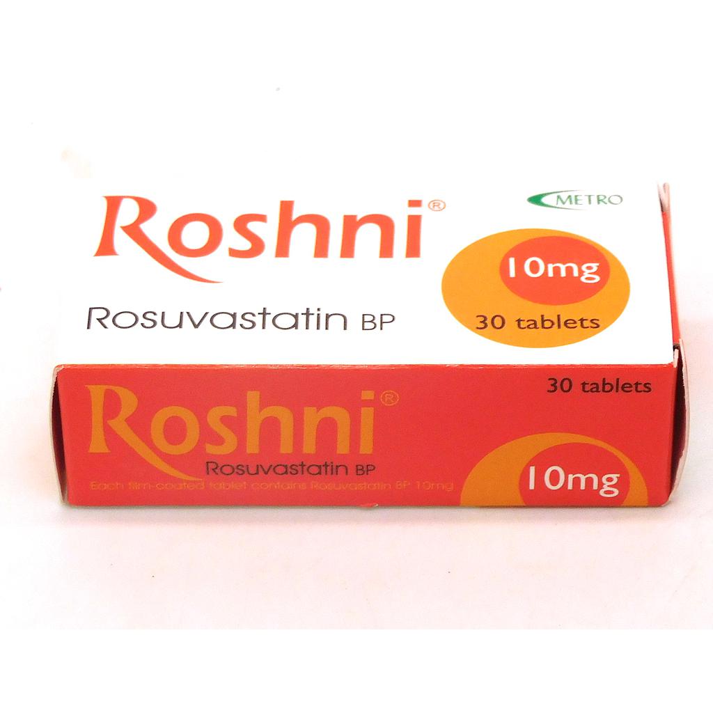 Rosuvastatin 10mg Tablets (Roshni)