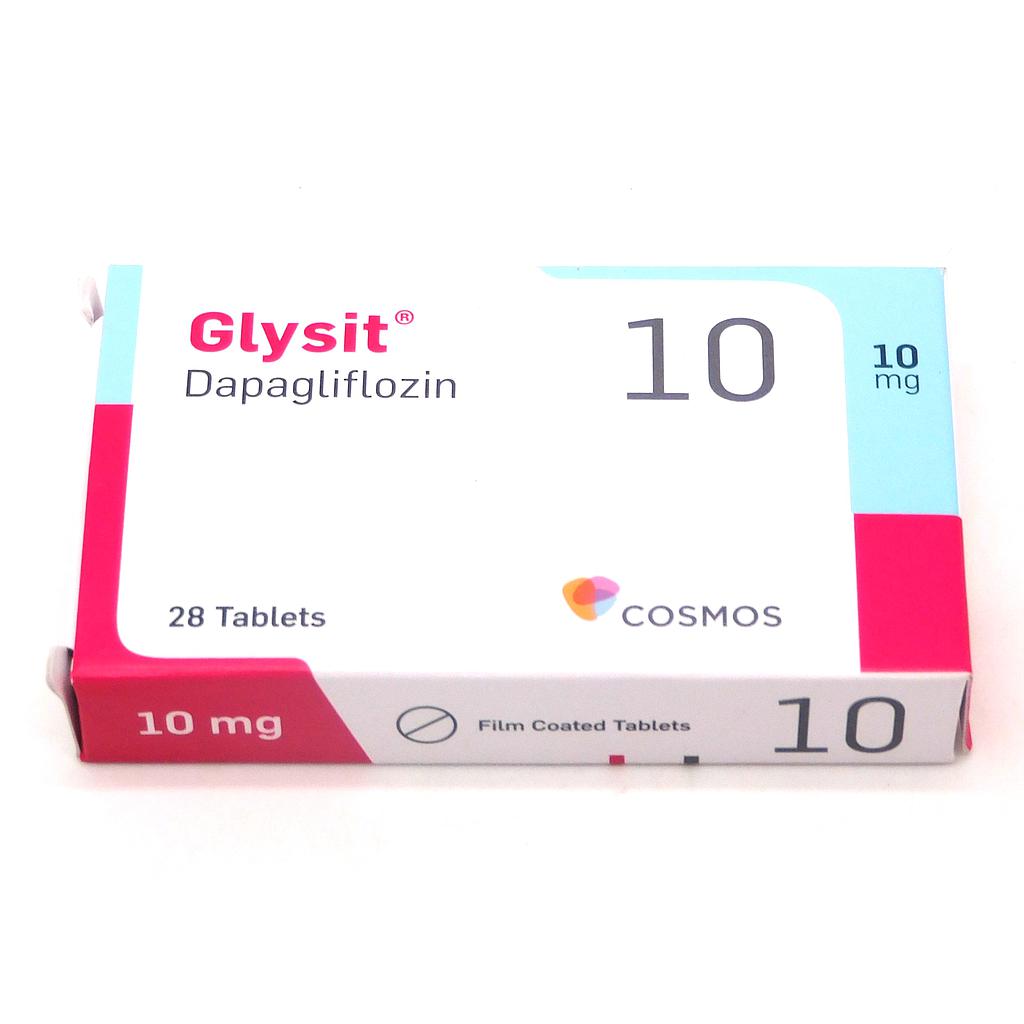 Dapagliflozin 10mg Tablets (Glysit) 