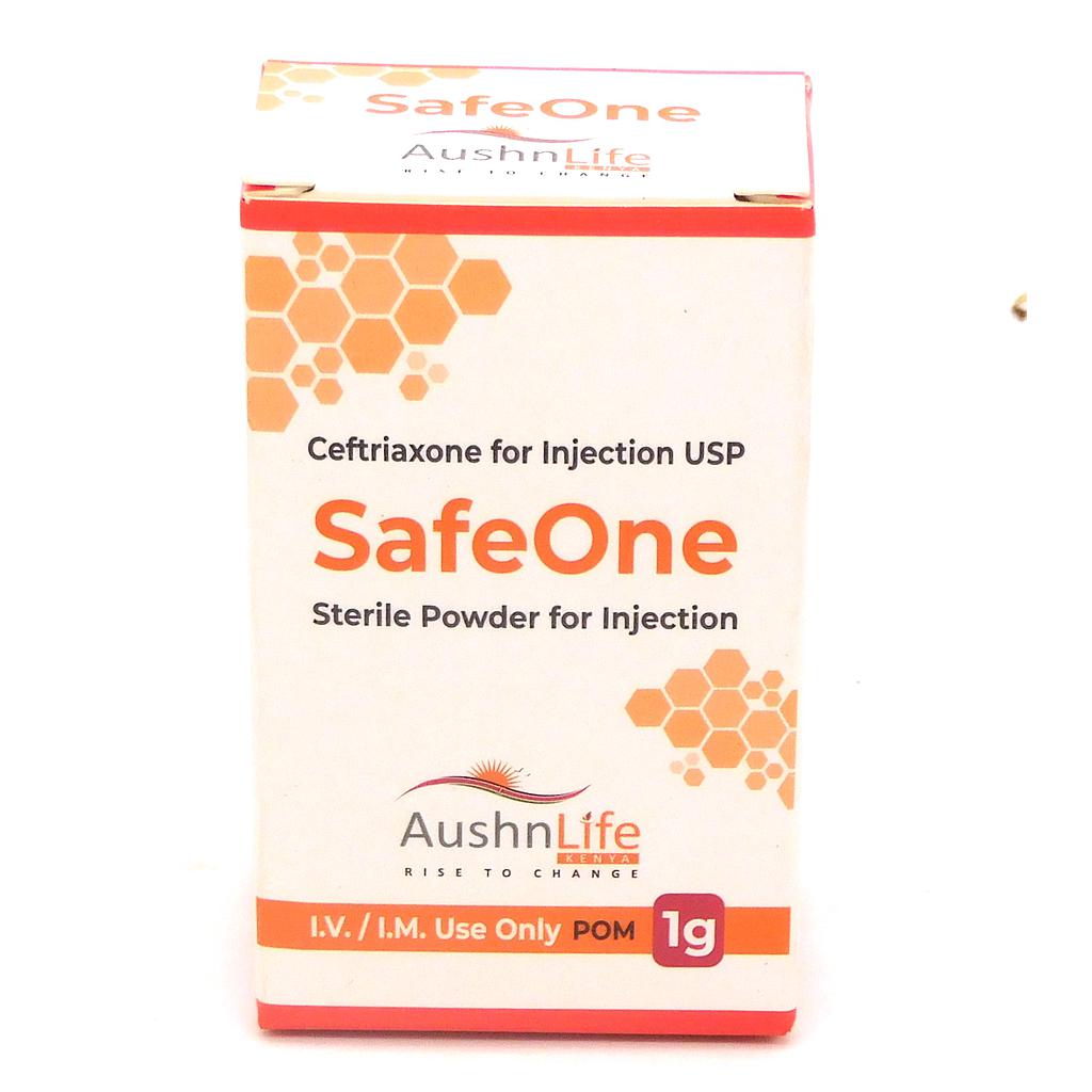 Ceftriaxone 1g Injection (Safeone)