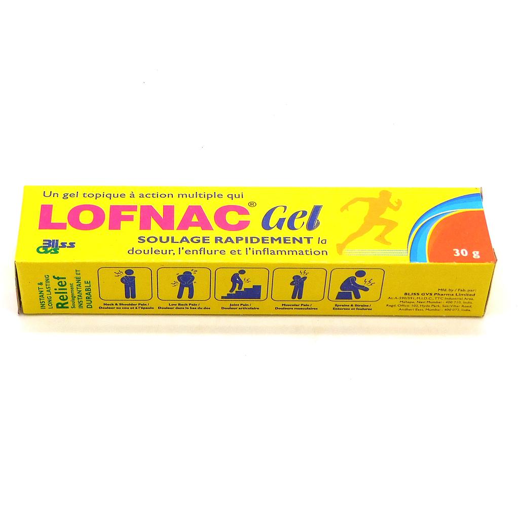 Diclofenac/ Methysalicylate/ Linseed Oil/ Mentho (Lofnac Gel)
