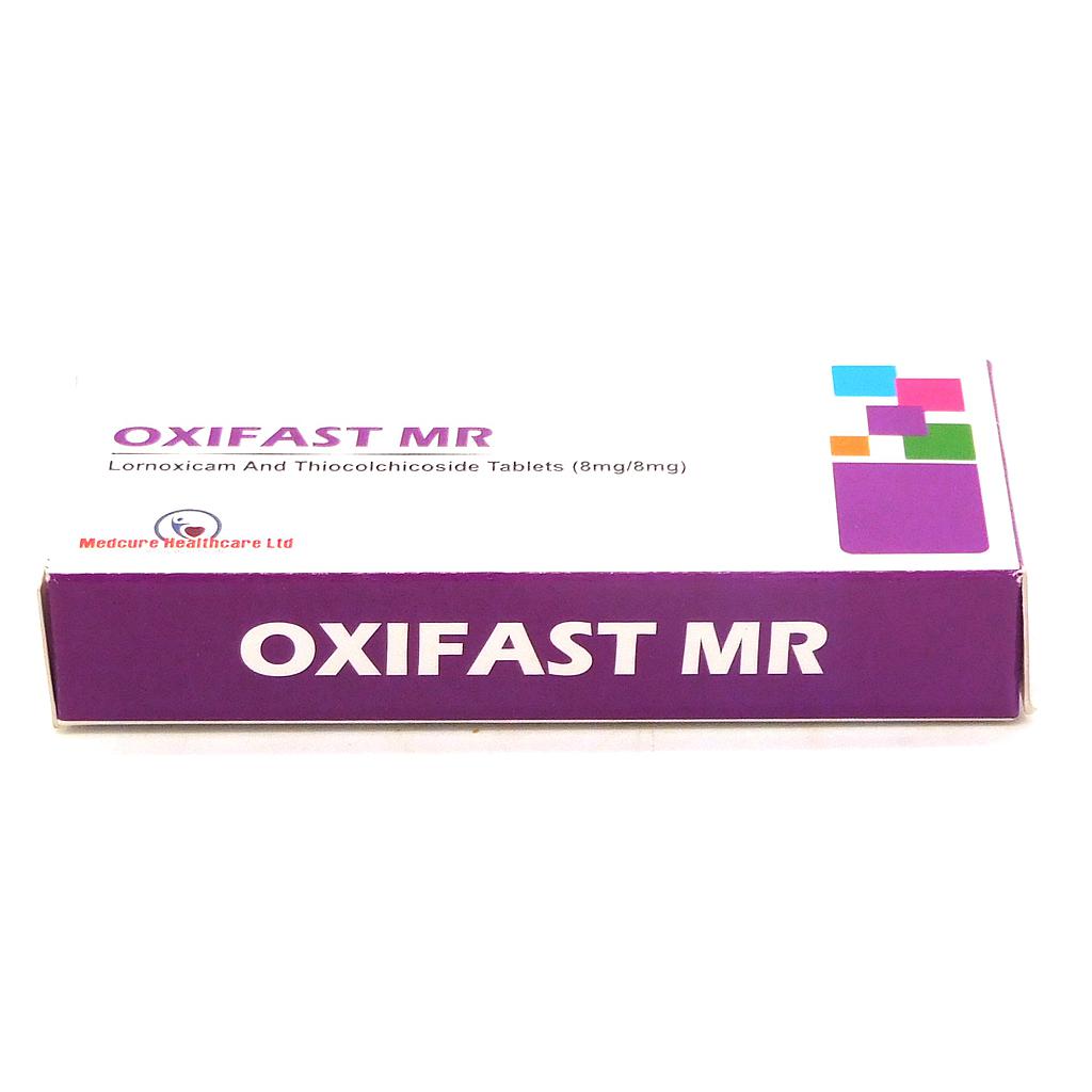 Lornoxicam/Thiocolchicoside 8/8mg Tablets (Oxifast MR)
