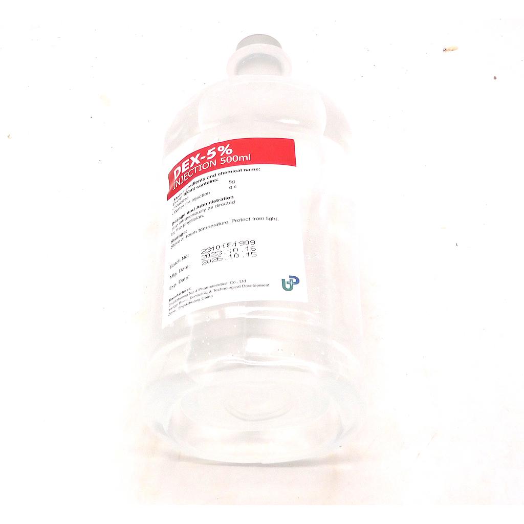 Dextrose 5% 500ml (Dex-5)