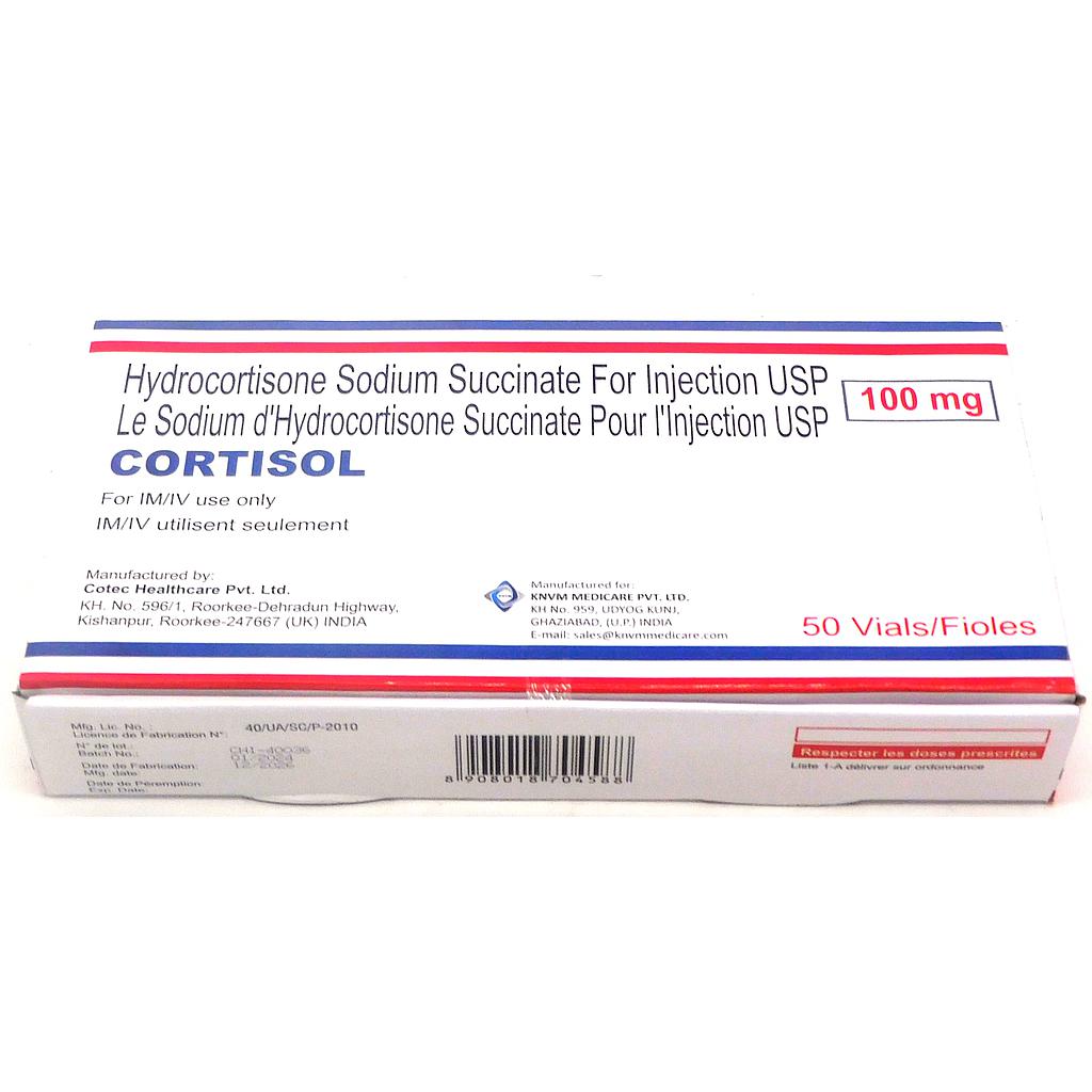 Hydrocortisone Injection (Cortisol)