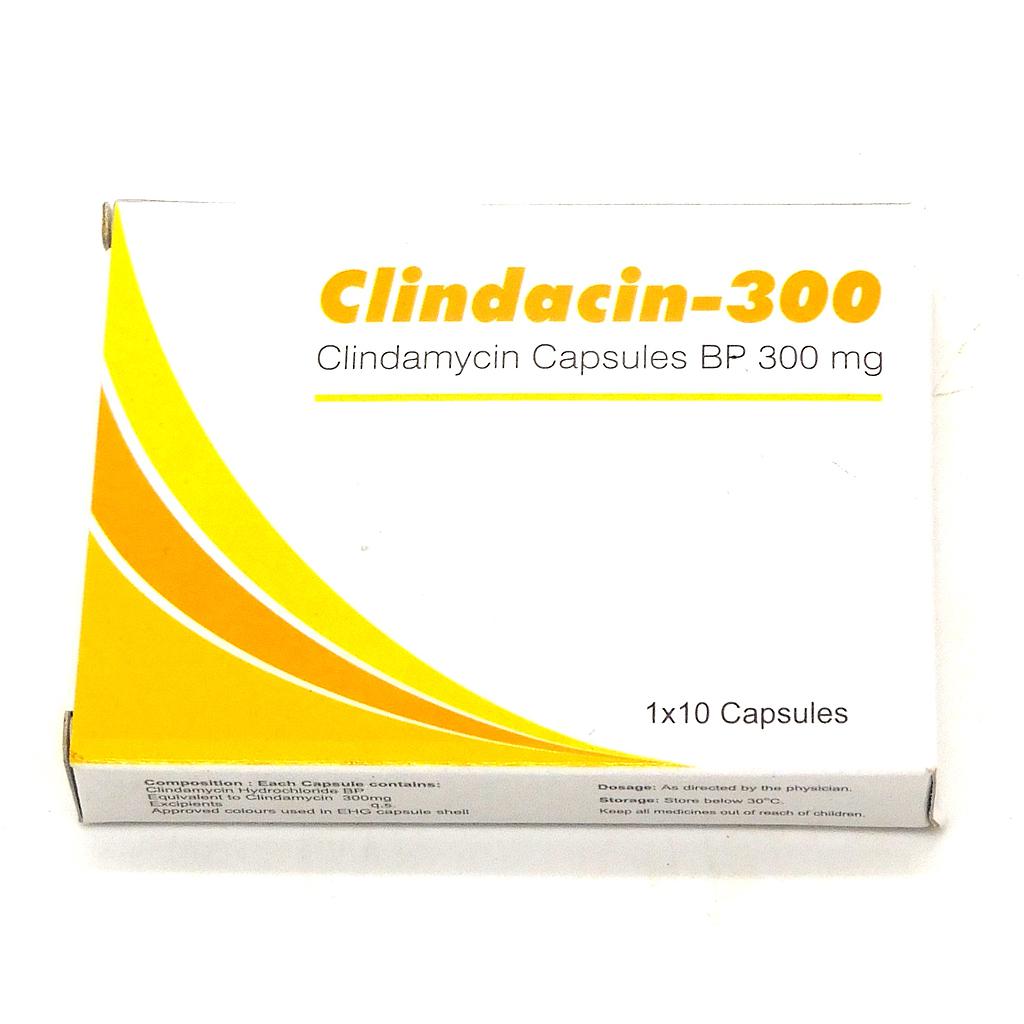 Clindamycin 300mg Capsules (Clindacin-300)