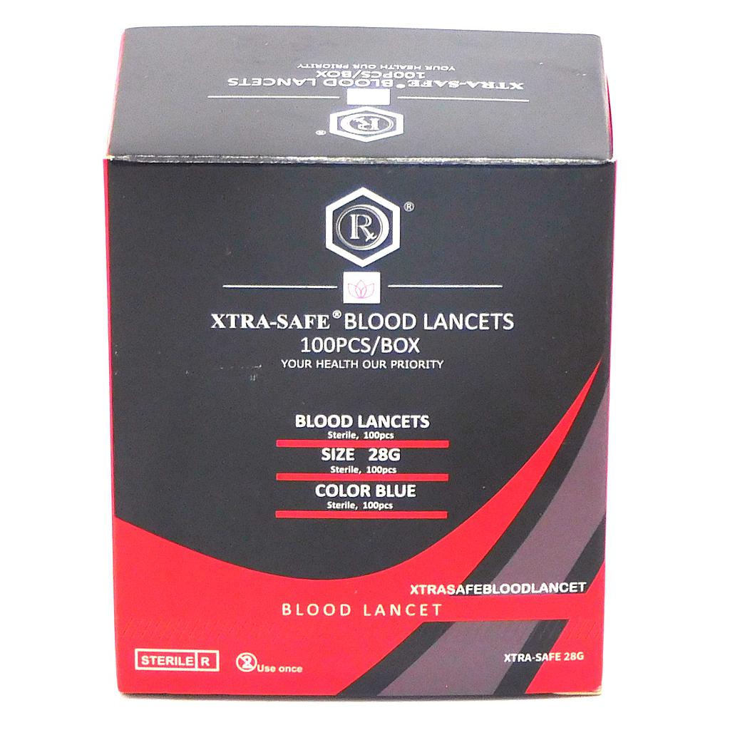 Sterile Blood Lancets (Xtra-Safe)