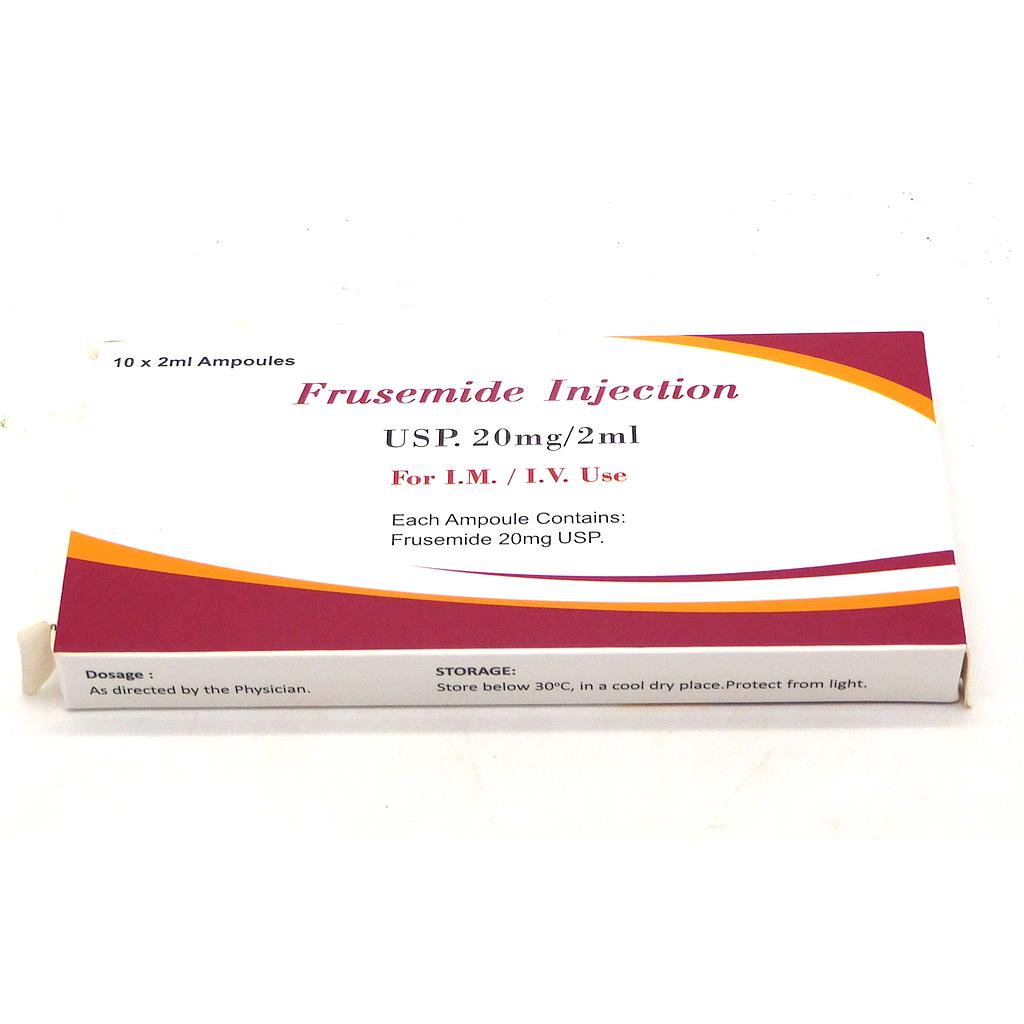 Furosemide 20mg/2ml Injection (Frusemide)
