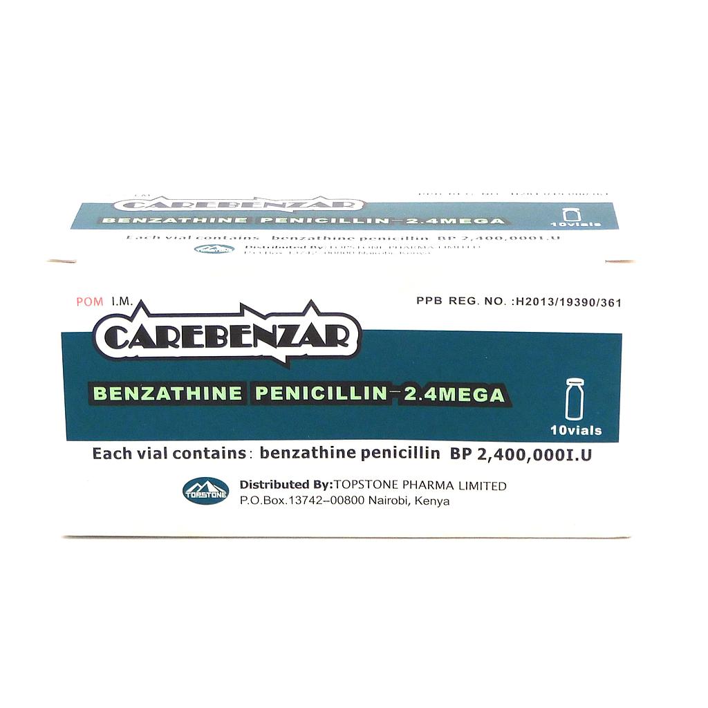 Benzathine Penicillin 2.4 Injection Vial (Carebenzar)