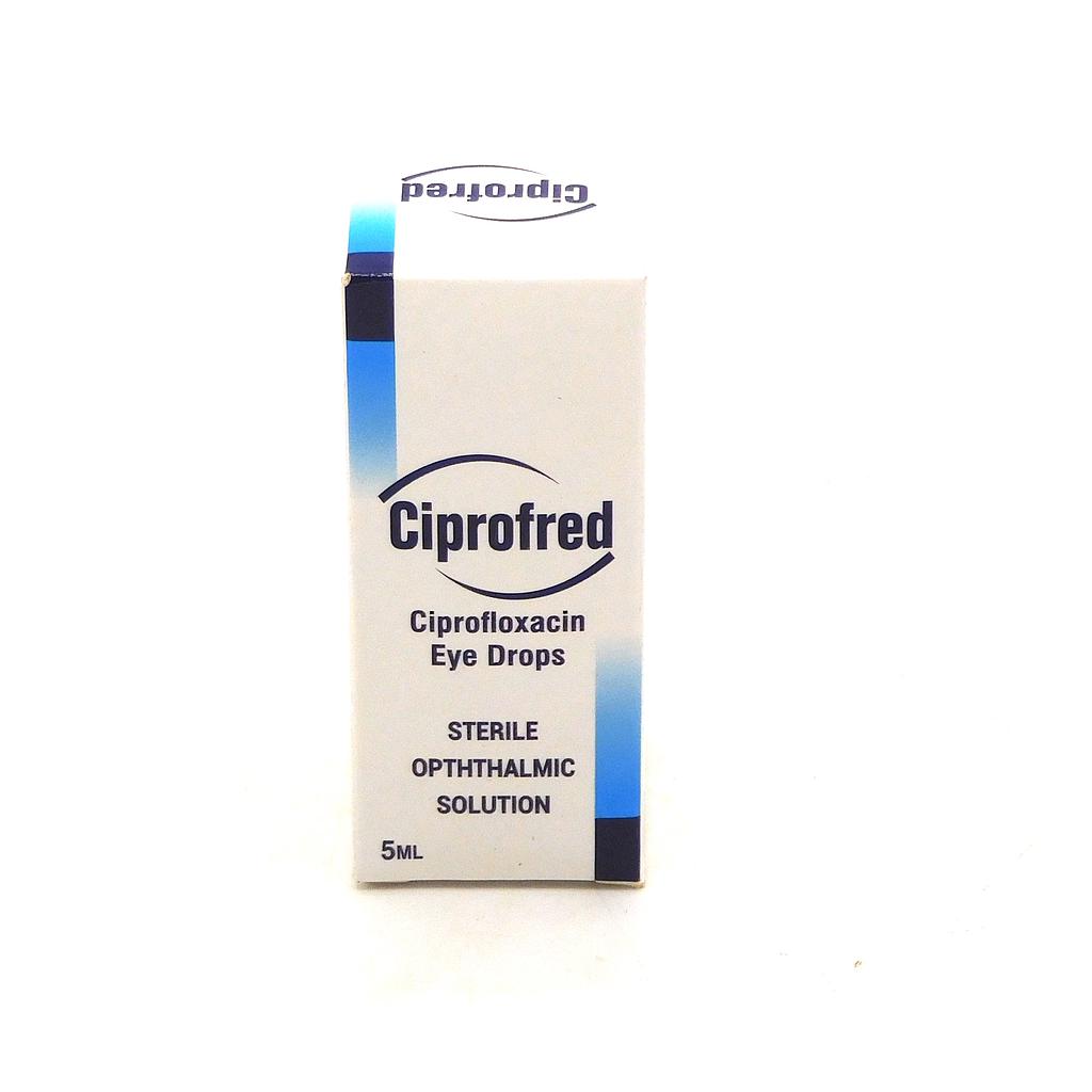 Ciprofloxacin 5ml Drops (Ciprofred)