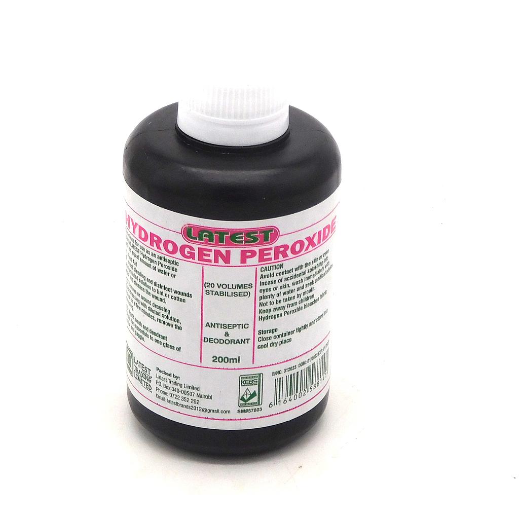 Hydrogen Peroxide Antiseptic 200ml (Latest)