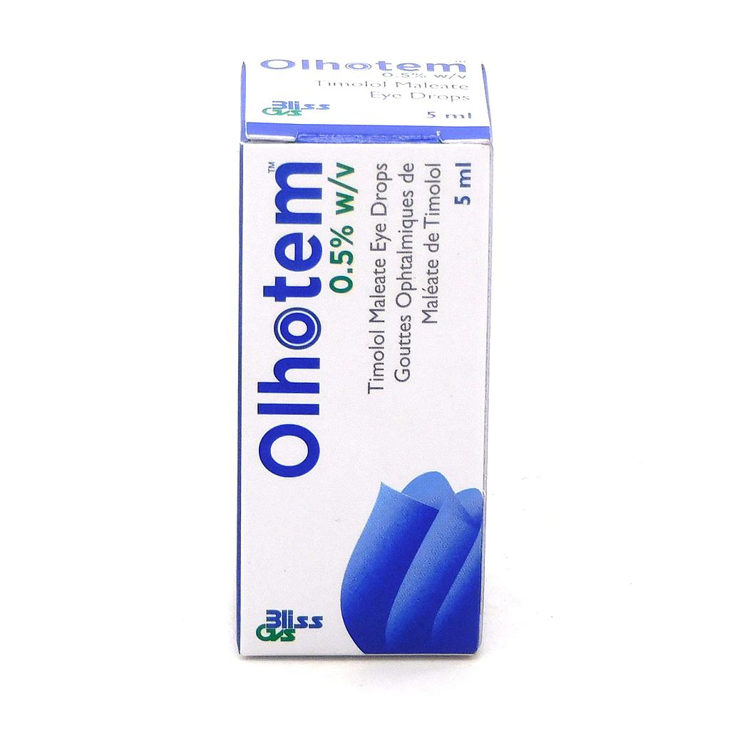 Timolol Maleate 5ml Eye Drops (Olhotem)