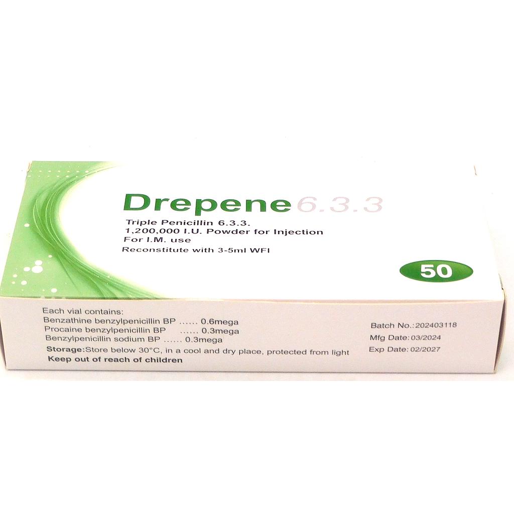 Triple Penicillin Injection 6:3:3 (Drepene)