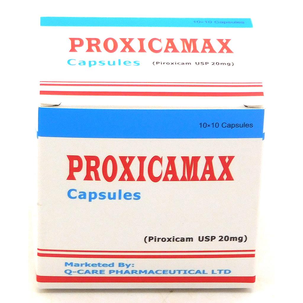 Piroxicam 20mg Capsule (Proxicamax)