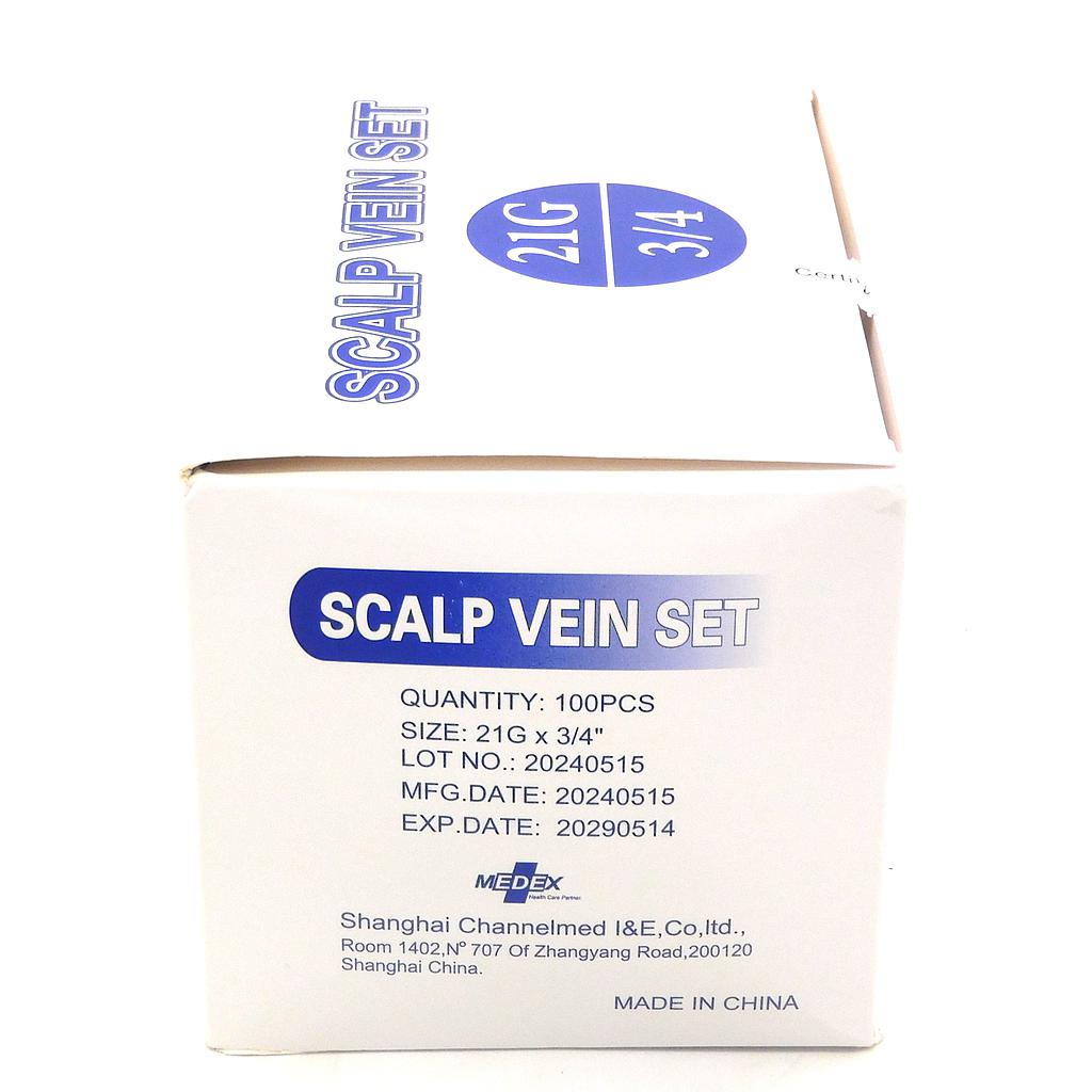 Scalp Vein G21 (Medex)