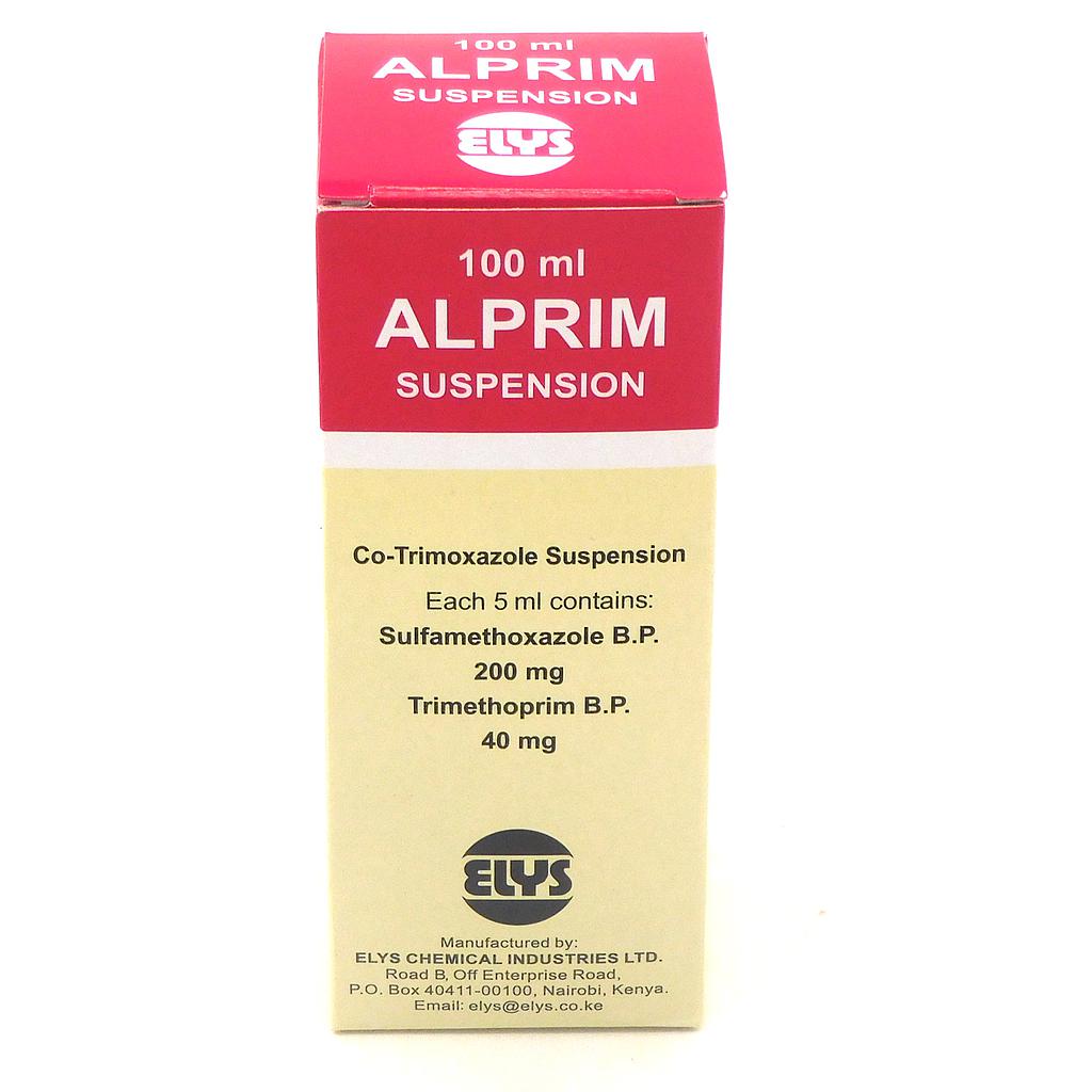 Co-Trimoxazole Suspension 100ml (Alprim)