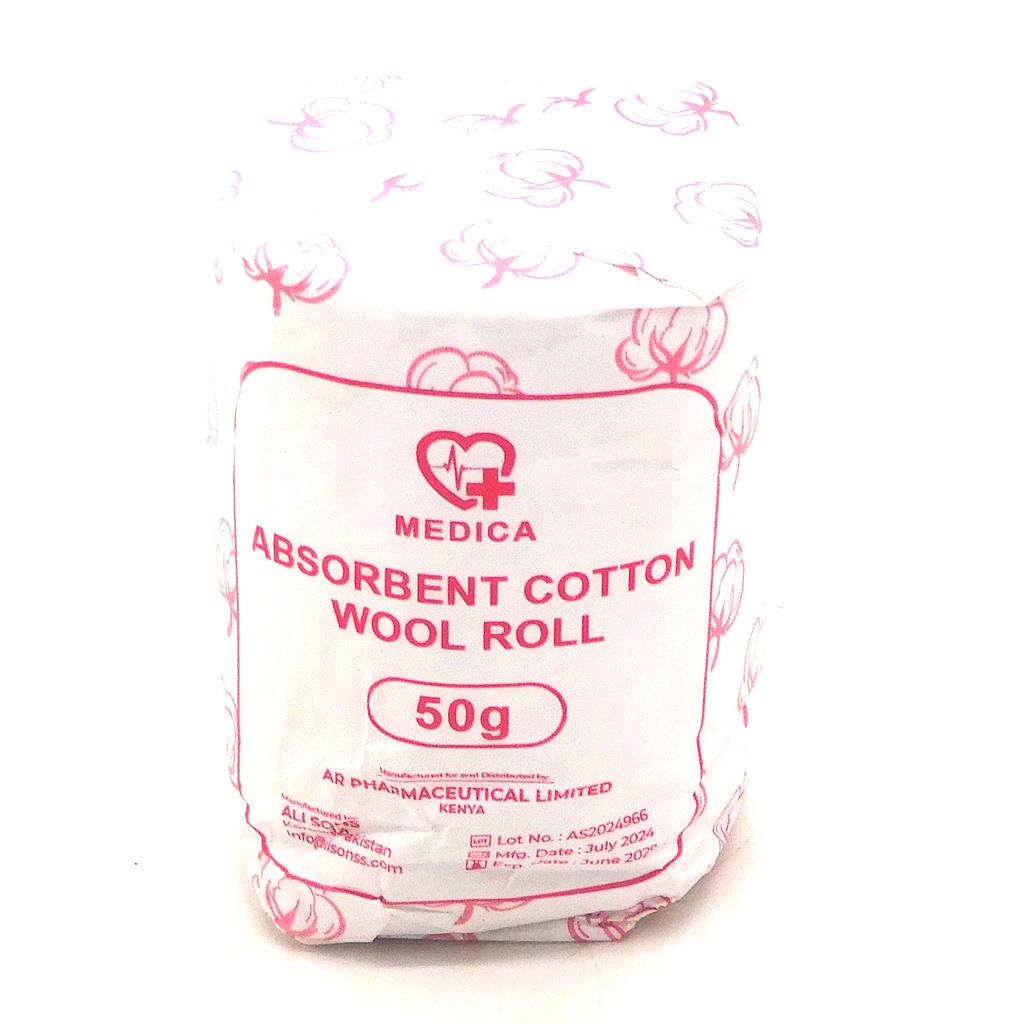 Cotton Wool 50g (Medica)