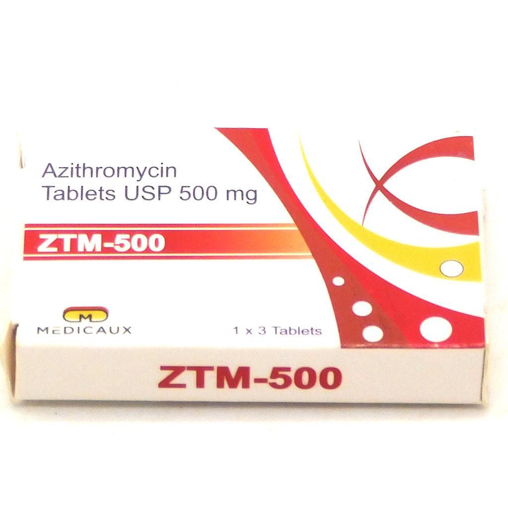 Azithromycin 500mg Tablets (ZTM-500)