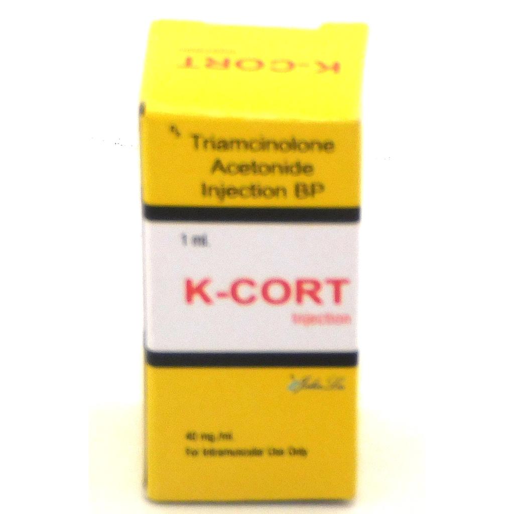 Triamcinolone Acetonide 40mg/ml Injection (K-Cort)