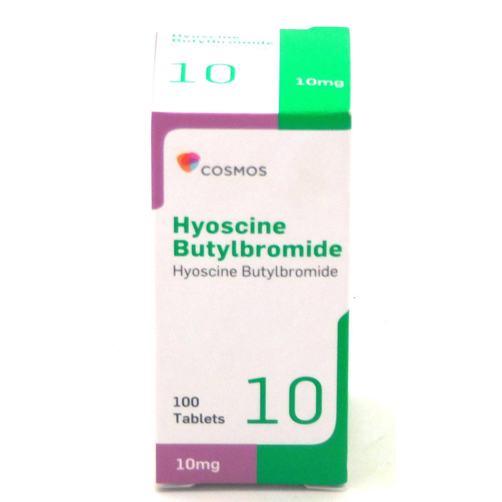 Hyoscine Butylbromide 10mg Tablets (Cosmos)