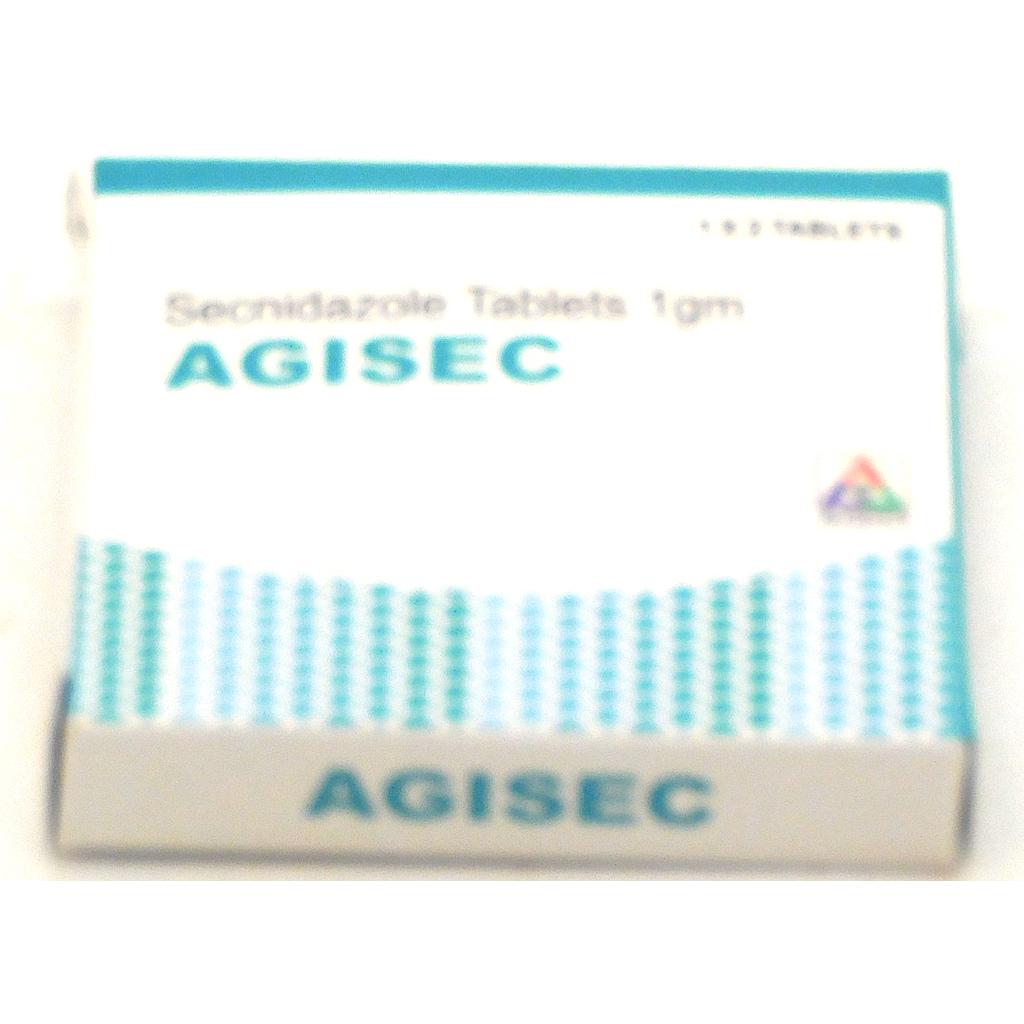 Secnidazole 1g Tablets (Agisec)