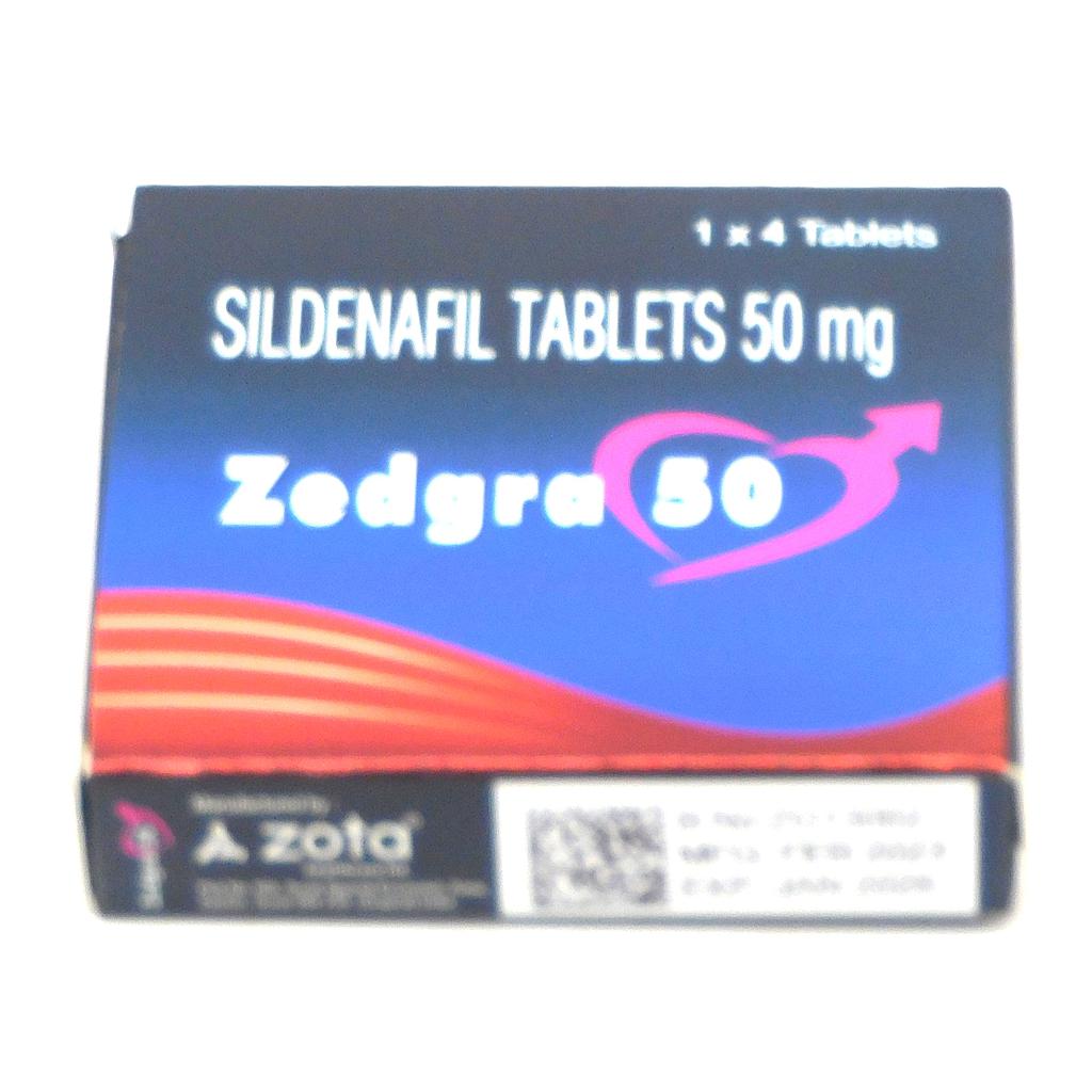 Sildenafil 50mg Tablets (Zedgra)