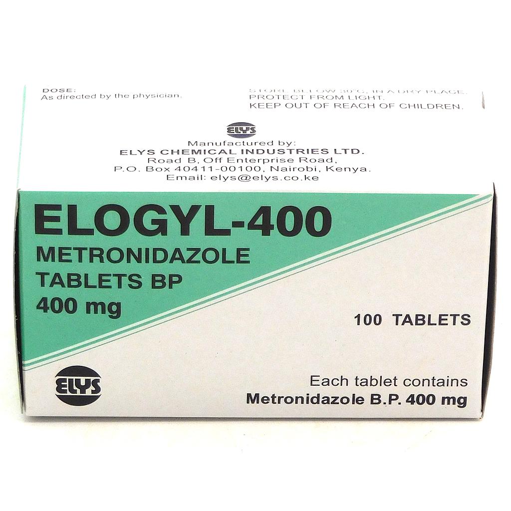 Metronidazole 400mg Tablets Blister (Elogyl 400)