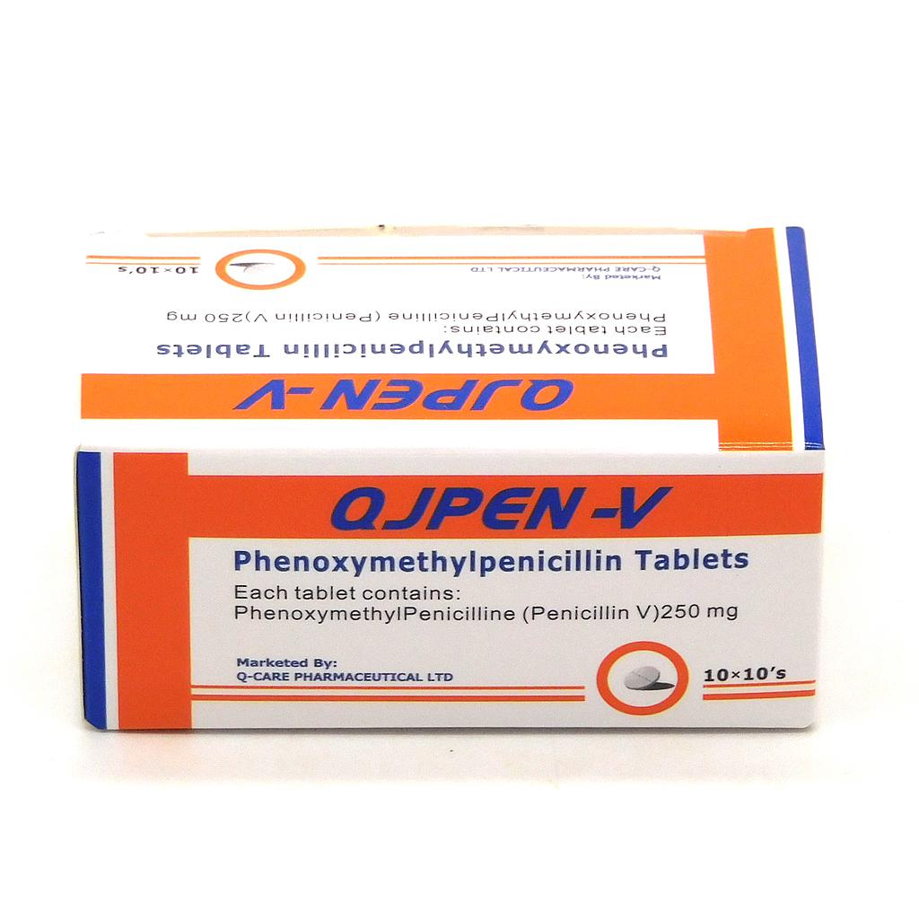 Phenoxymethyl Penicillin 250mg Tablets (Qjpen-V)