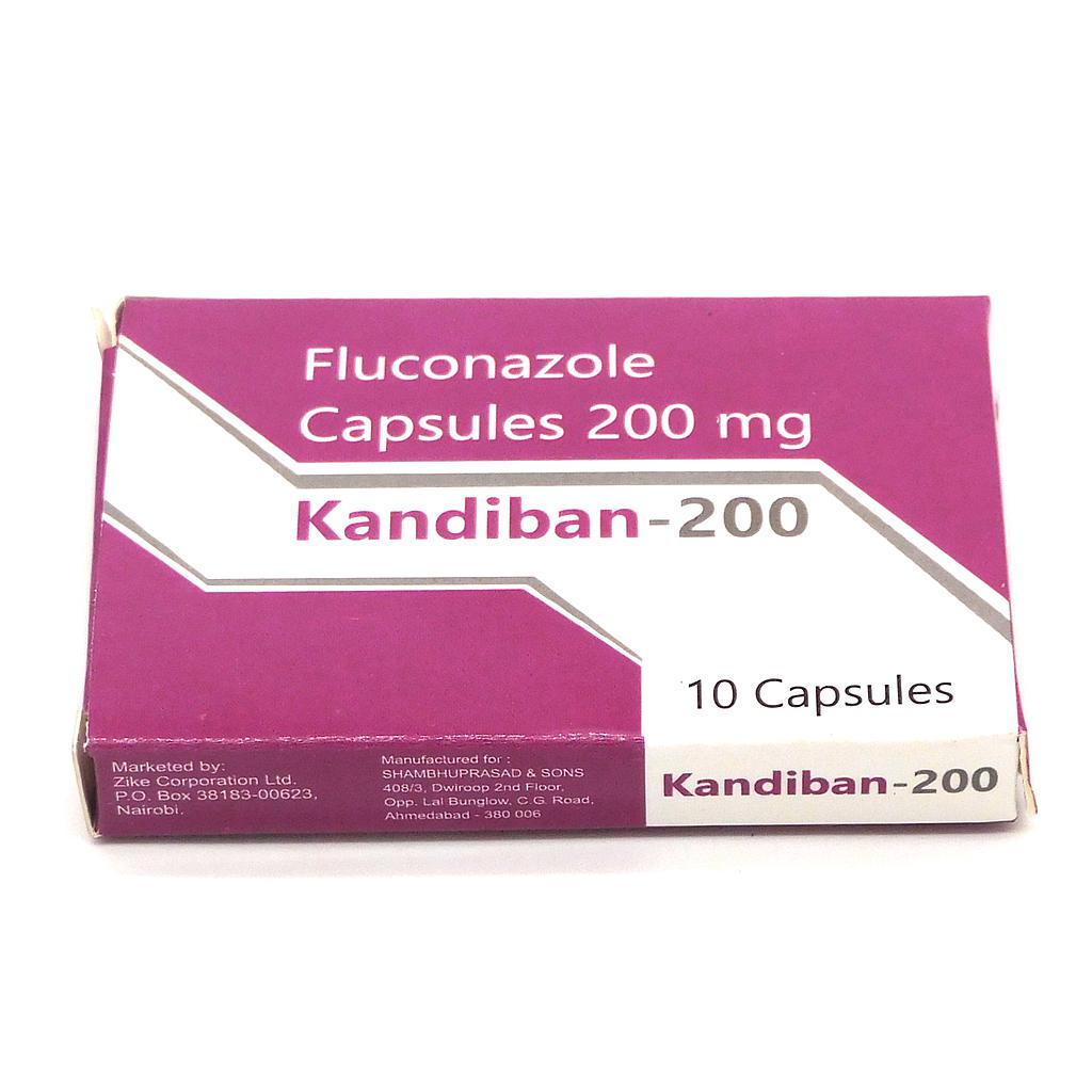 Fluconazole 200mg Capsules (Kandiban)