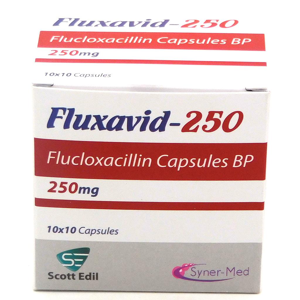 Flucloxacillin 250mg Capsules (Fluxavid-250)