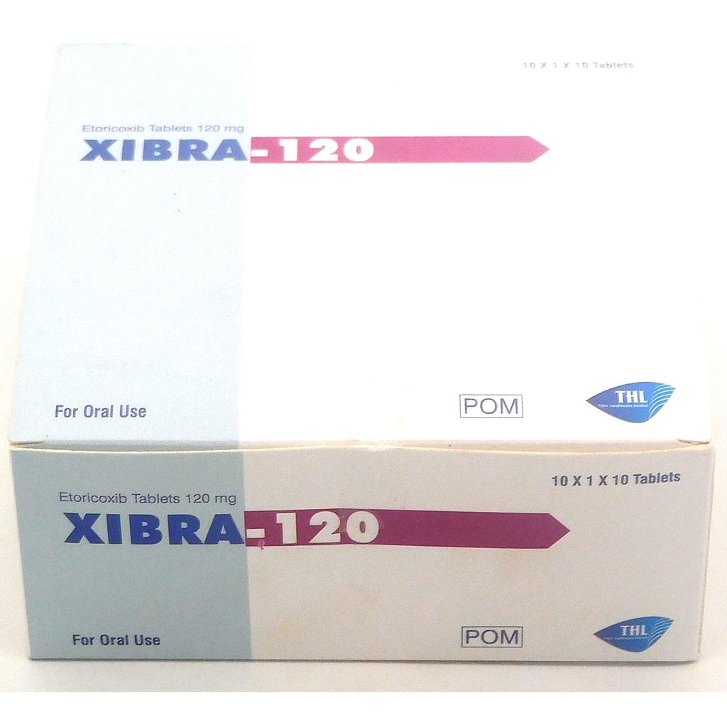Etoricoxib 120mg Tablets (Xibra)
