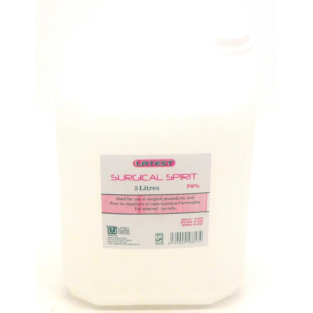 Surgical Spirit 5 Litres (Latest)