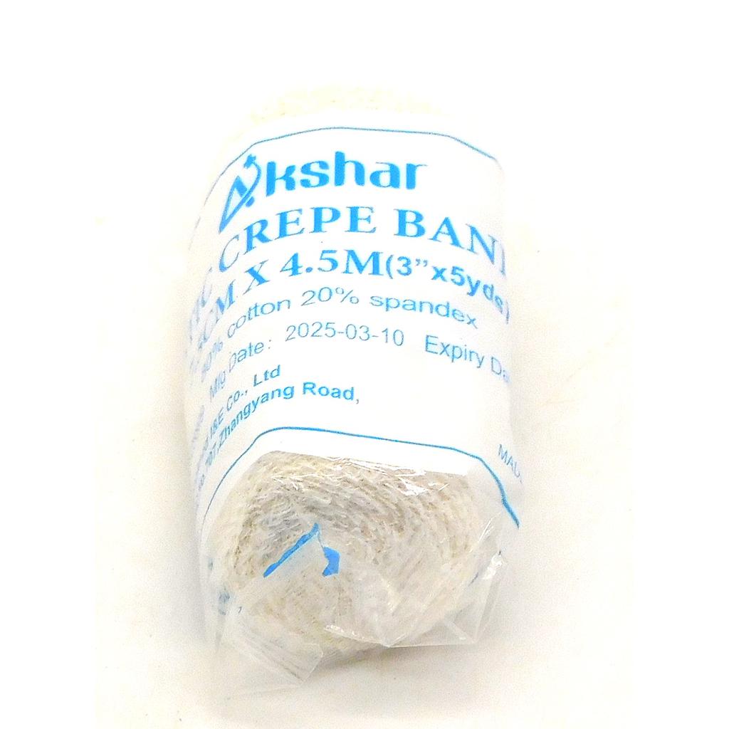 Crepe Bandage 3 inch (Akshar)