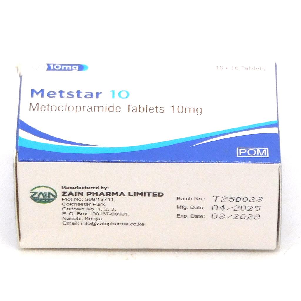 Metoclopramide 10mg Blister Tablets (Metstar)