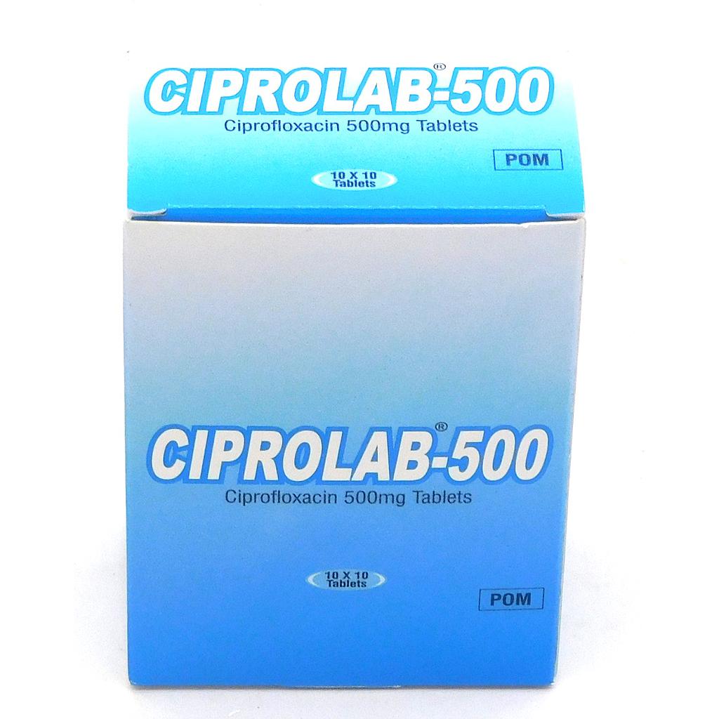 Ciprofloxacin 500mg Tablets (Ciprolab-500)