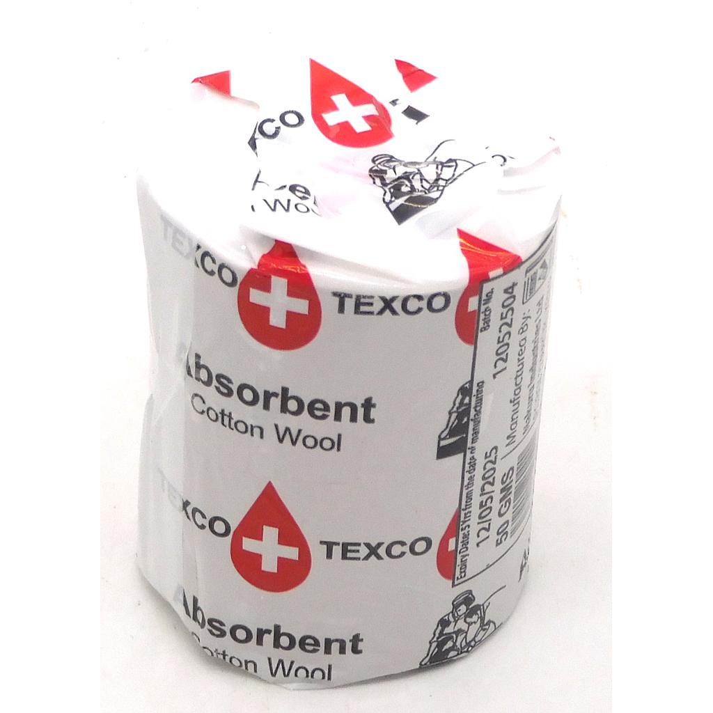 Cotton Wool 50g (Texco)