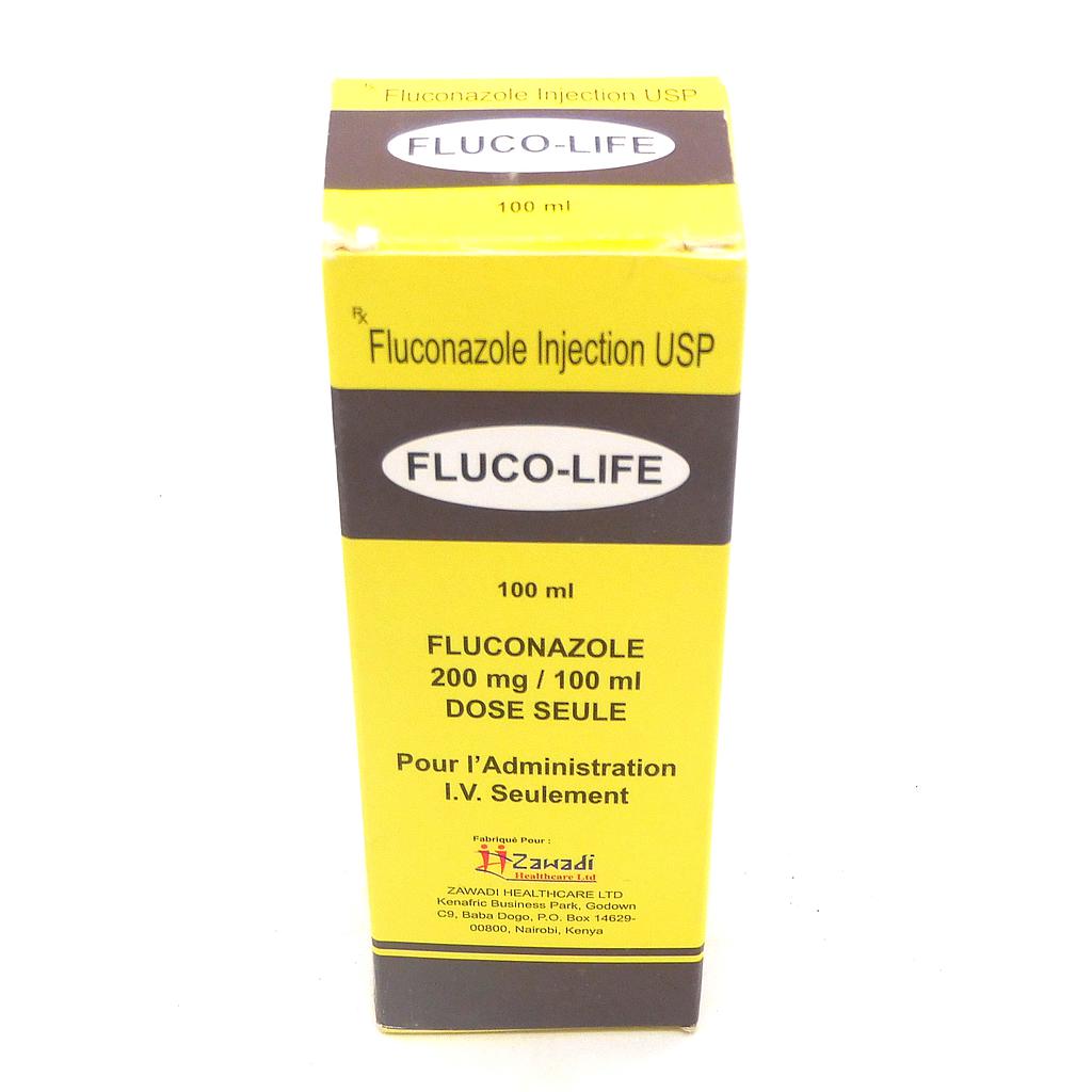 Fluconazole 2mg/ml 100ml Injection (Fluco-life)