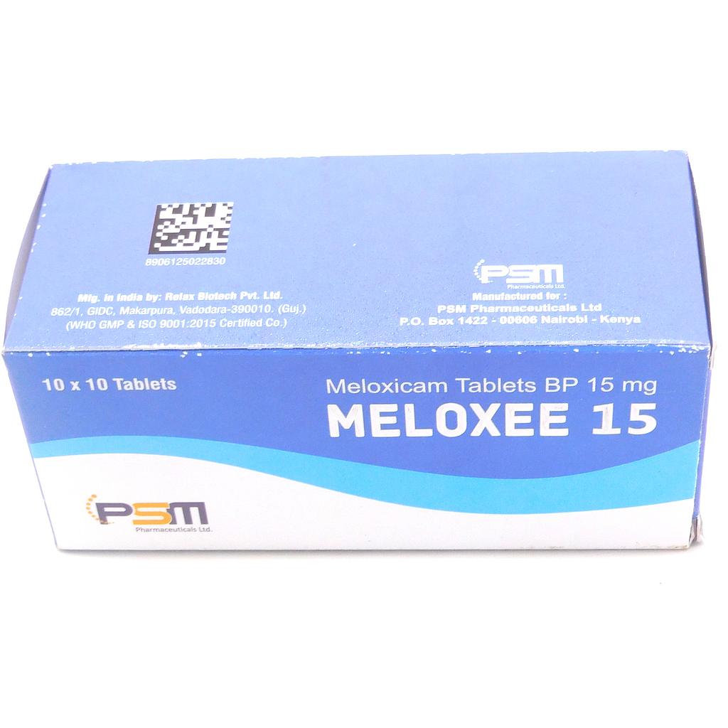 Meloxicam 15mg Tablets (Meloxee 15)