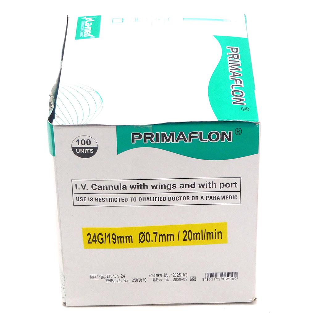 Cannula G24 - Yellow (Primaflon)  