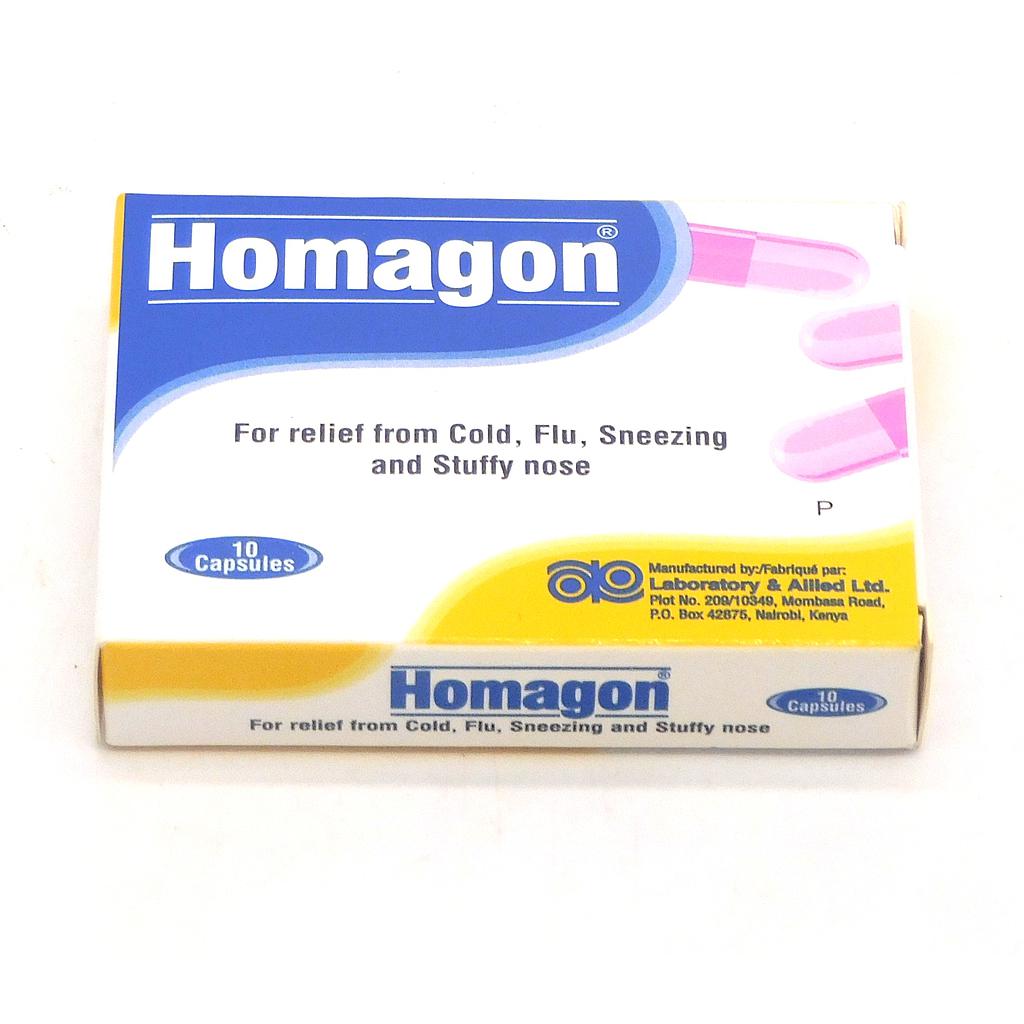 Homagon Capsules (Regal Pharmaceuticals) 