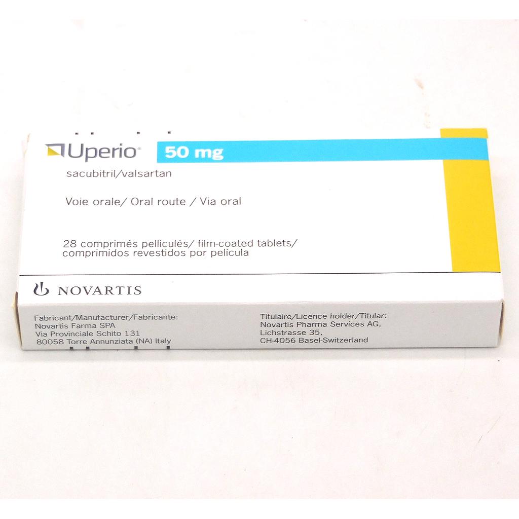 Sacubitril/Valsartan 24.3/25.7mg Tablets (Uperio 50) 