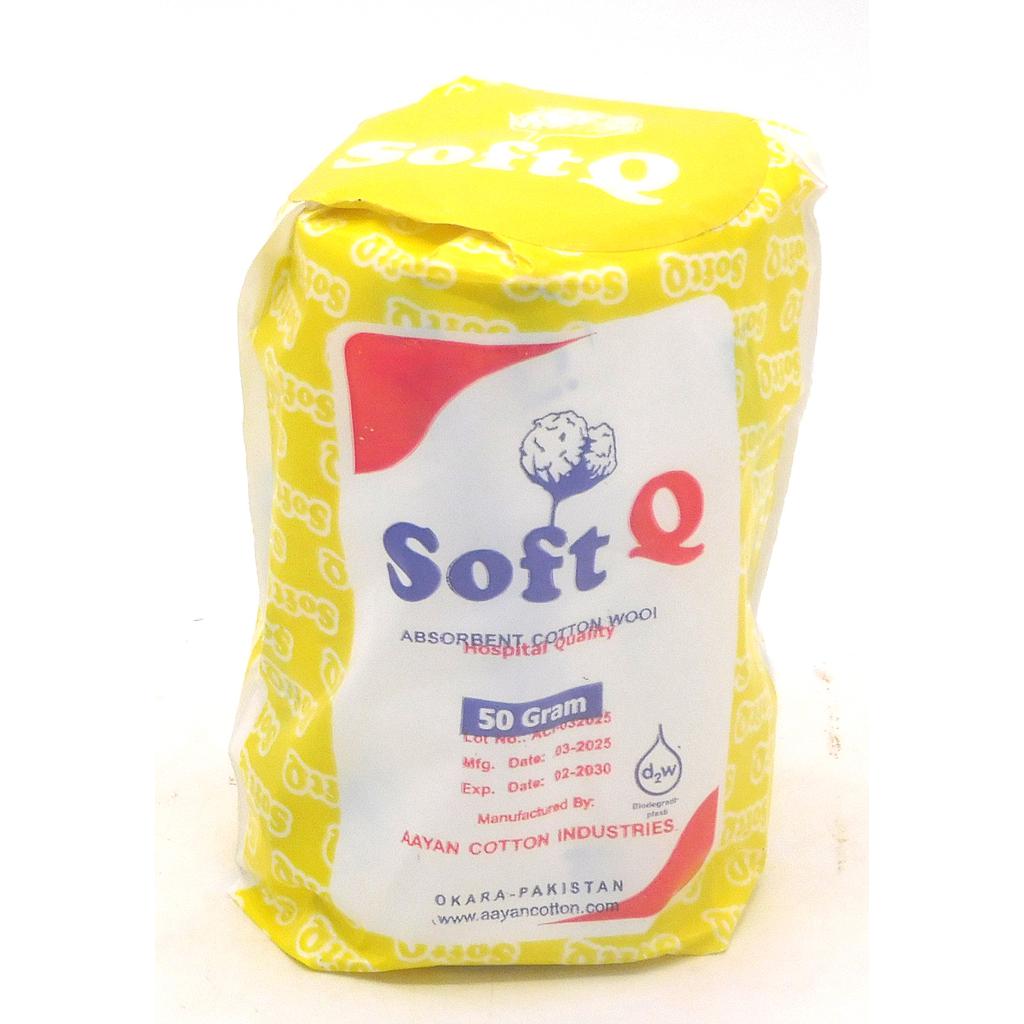Cotton Wool 50g (Soft Q)