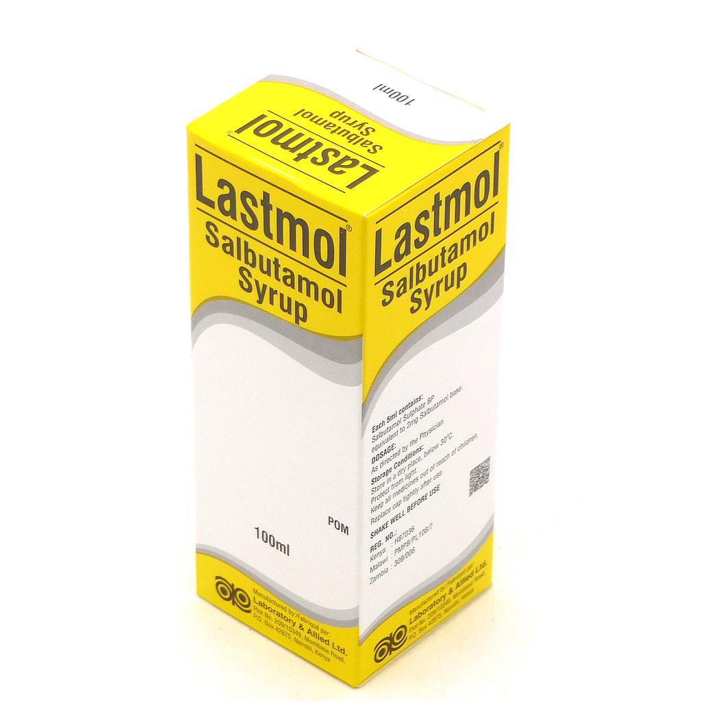 Salbutamol Syrup 100ml (Lastmol)