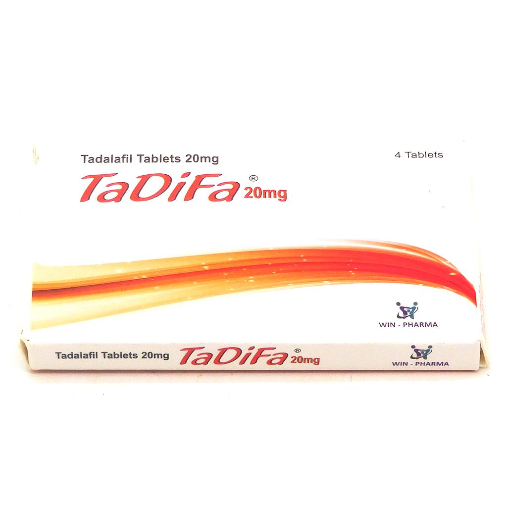 Tadalafil 20mg Tablets (Tadifa)